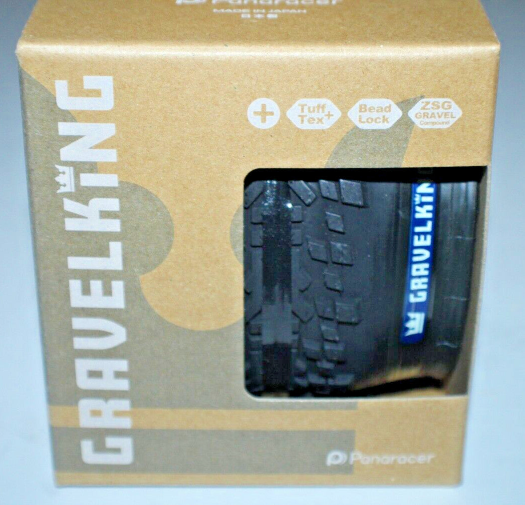 Cycling Gravel Tire 700x35 Tubeless Ready for Gravel Bikes - Black