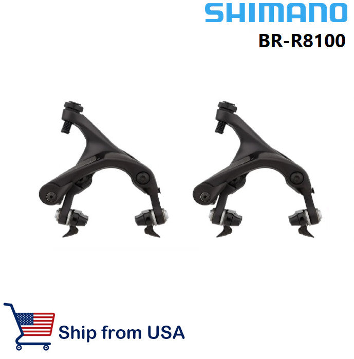 Cycling Brake Caliper Set for Road Bike - Dual-Pivot, 28mm Tire Clearance