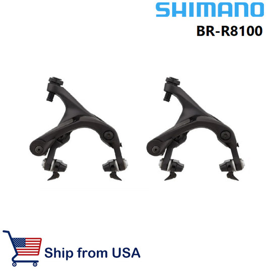 Cycling Brake Caliper Set for Road Bike - Dual-Pivot, 28mm Tire Clearance