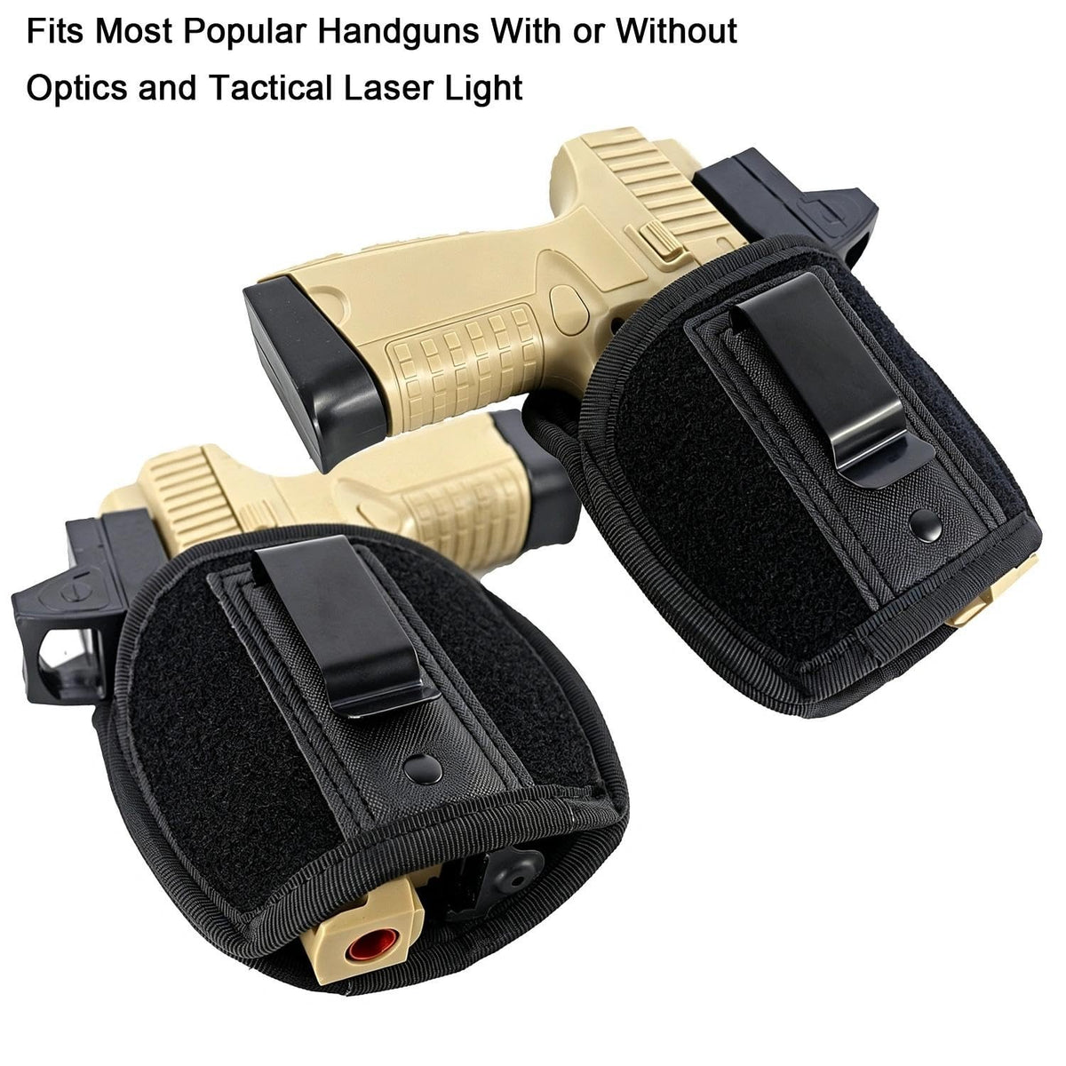 Tactica IWB Gun Holster with Light for Most Firearms – Concealed Carry