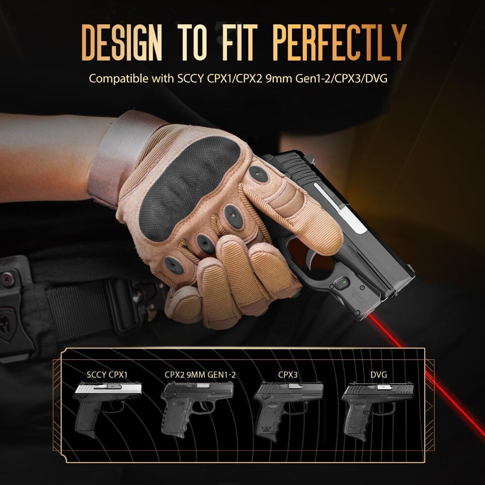Compact Red for SCCY Pistols - Tactical Trigger Light