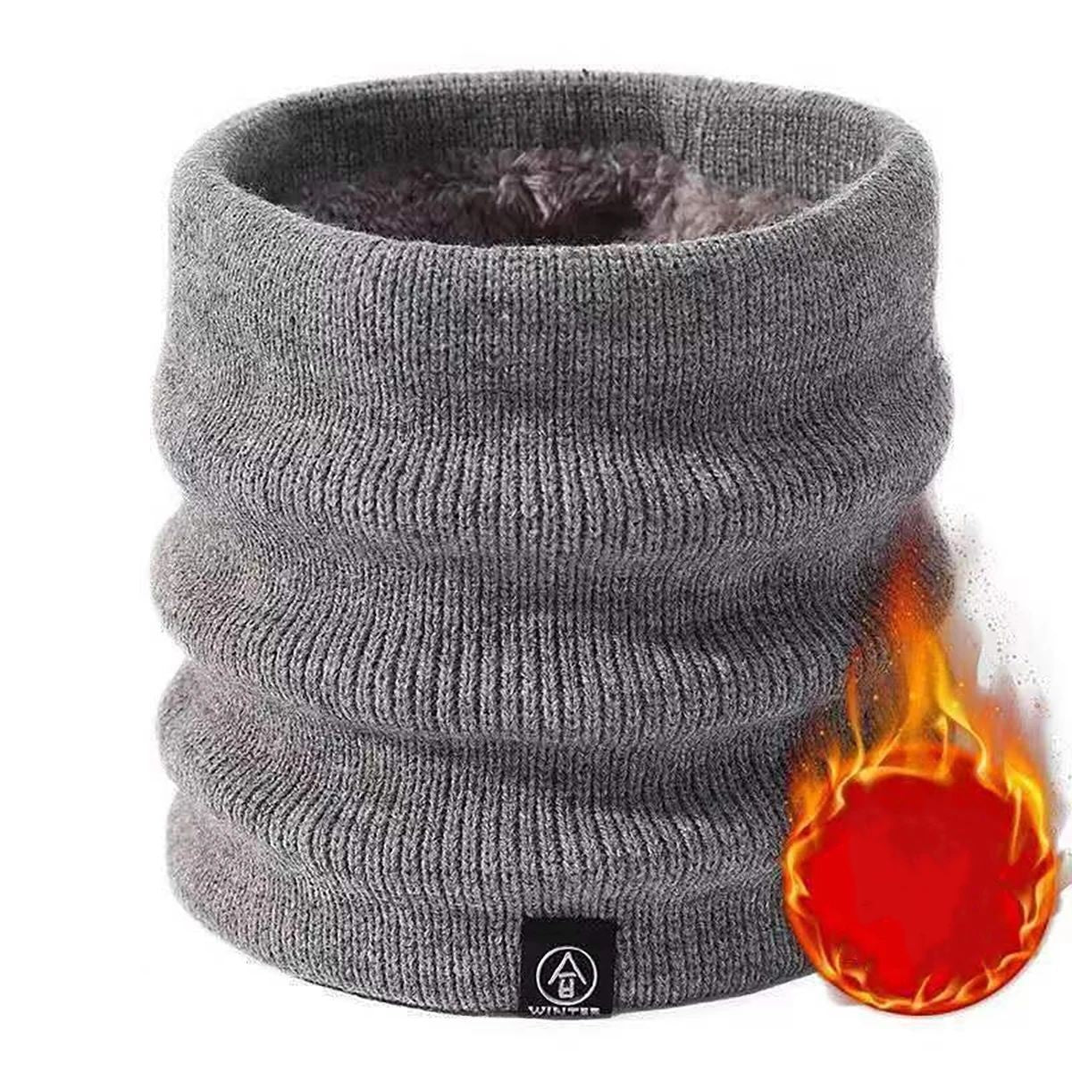Unisex Winter Neck Warmer Gaiter - Windproof Fleece Face Mask & Scarf