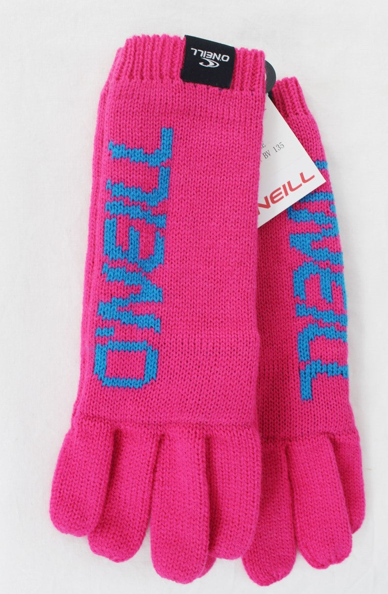 Pink Women's Knit Winter Gloves - One Size O'Neill AC Eldora