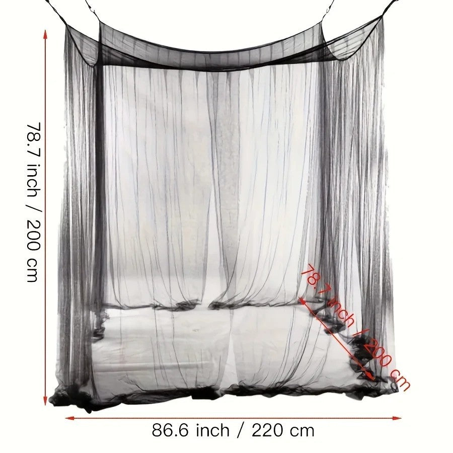 Large Portable Mosquito Net Tent for Indoor Outdoor Camping & Insect Protection