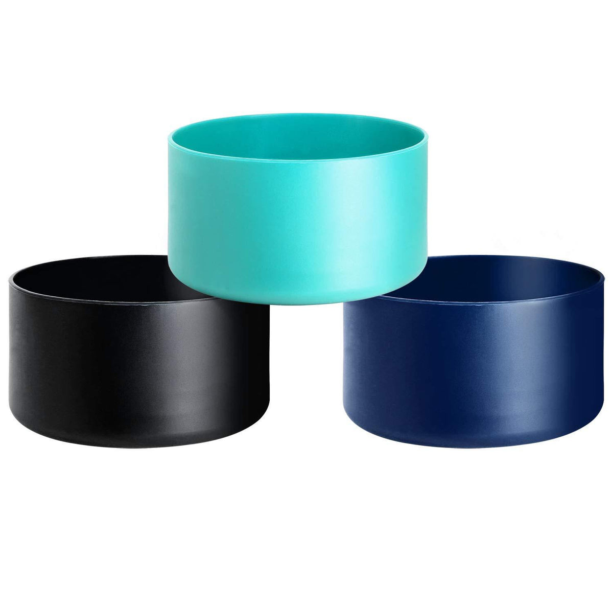 Silicone Bottle Boot Sleeve for Hydro Flask - Anti-Slip Bottom Cover, Protects 12-40 oz Water Bottles