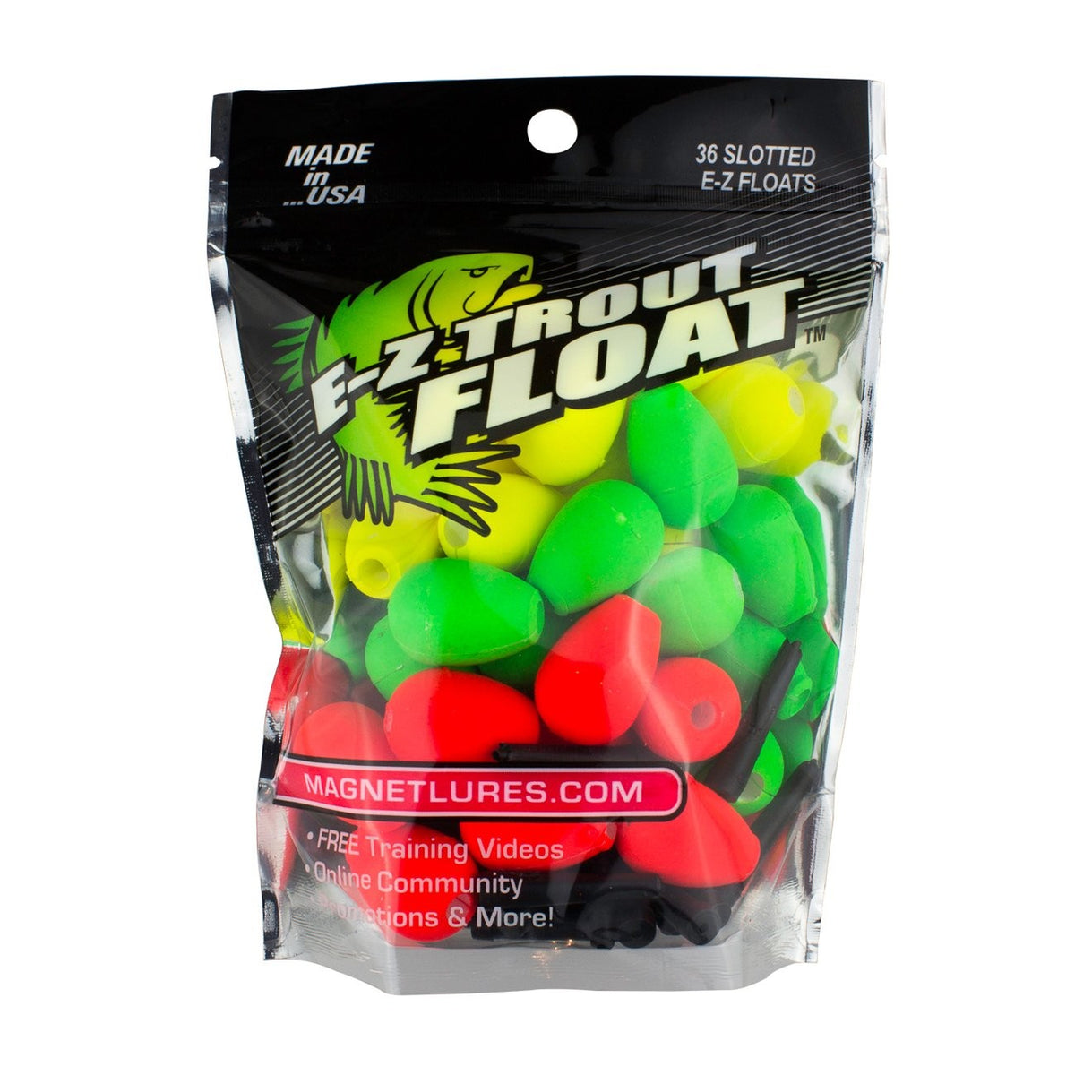 Fishing Bobbers Set - Easy Depth Adjustment for Trout & Panfish