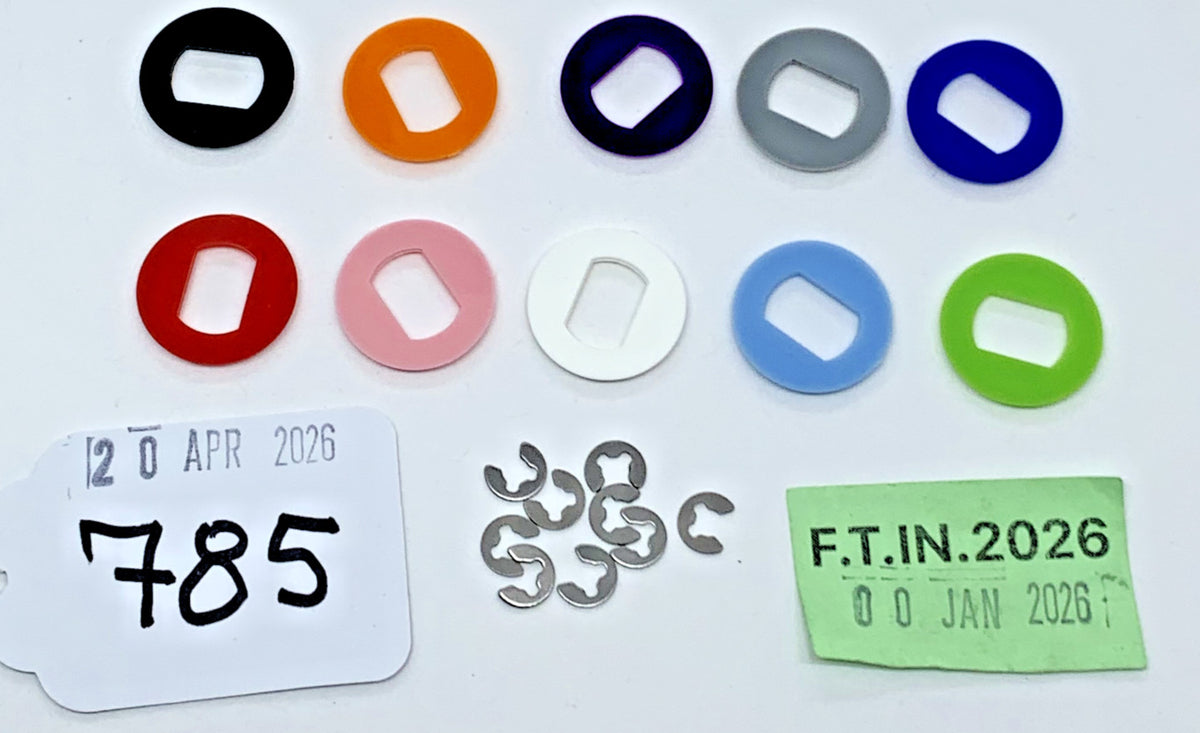 Fishing Reel Drag Nylon Washer and Clip for Newell Series Reels