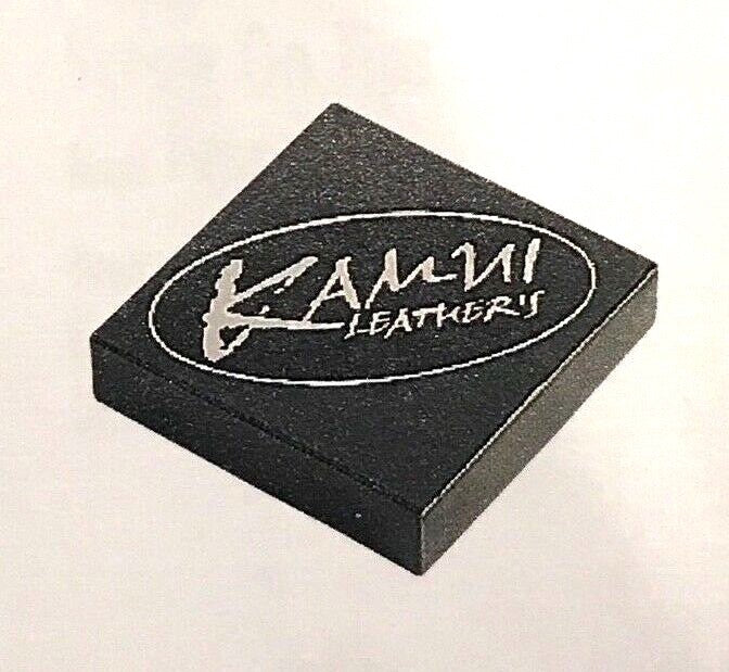 Kamui Black Pool Cue Tip Soft - 14mm, 100% Pigskin Leather