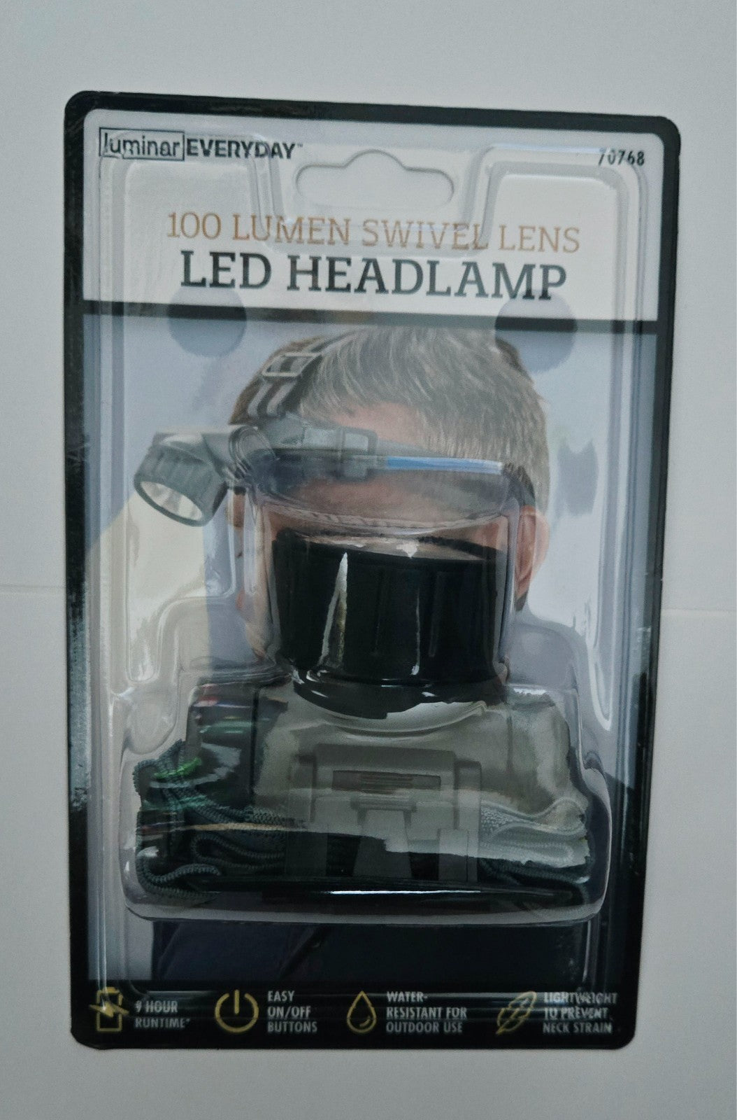 100 Lumen Swivel LED Headlamp for Camping Hiking & Outdoor Activities
