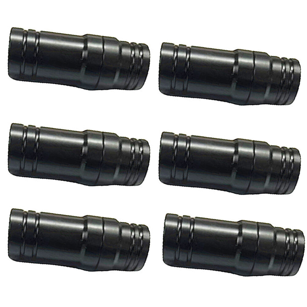 Joint Protectors for Billiard Cues – 3/8 x 10, 5/16 x 14, 5/16 x 18 Sets (Black)