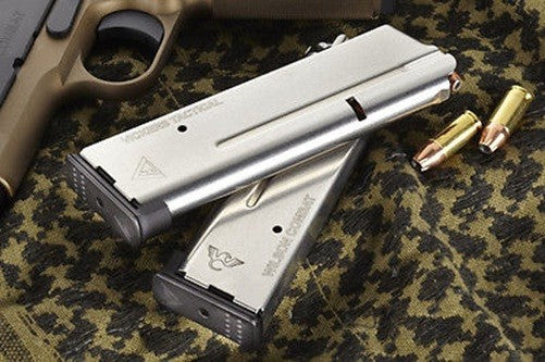 9mm Full-Size 1911 Vickers Duty Magazine - 10-Round Aluminum Base