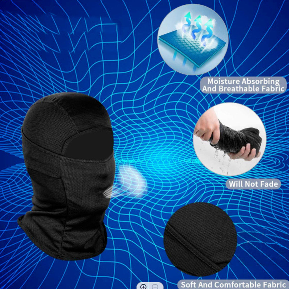 Breathable Full Face Mask for Outdoor Sports and Halloween Costume - Unisex Balaclava
