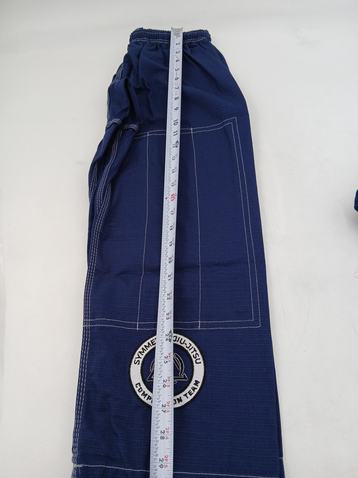 Kids Brazilian Jiu Jitsu Gi Uniform Blue M2 380 GSM with White Belt