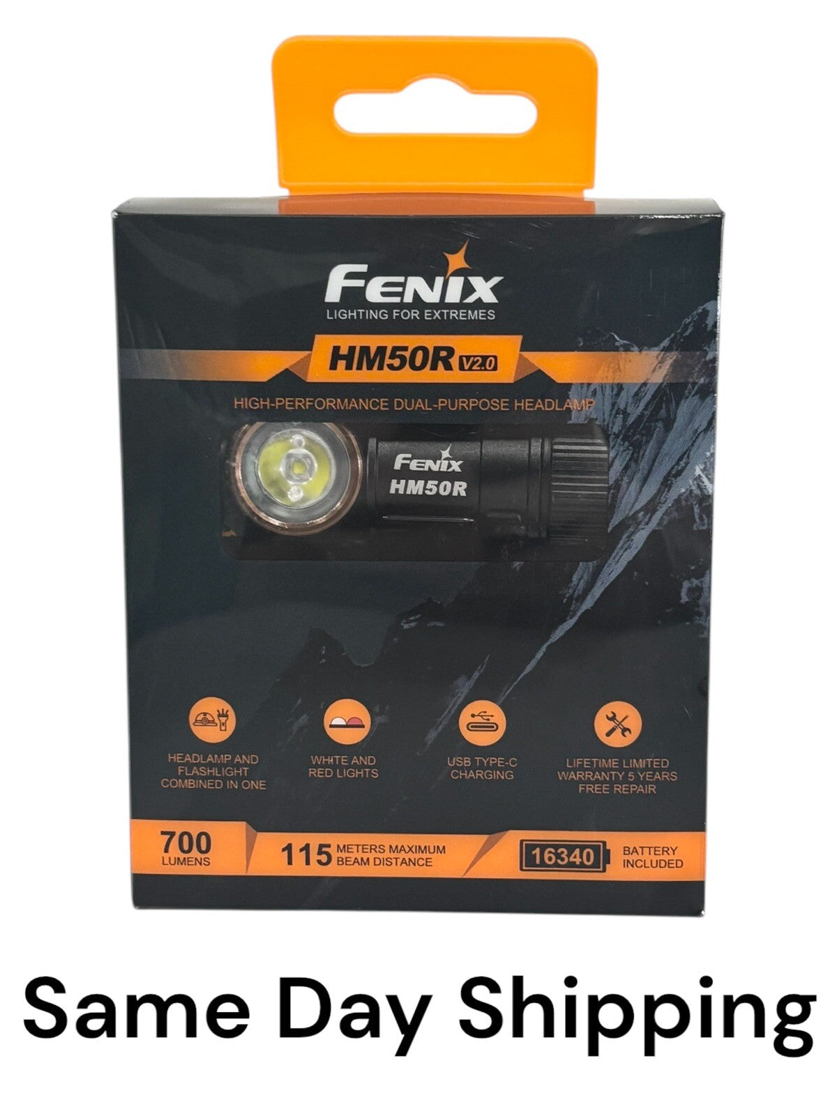 LED Headlamp 700 Lumens Rechargeable Outdoor & Camping Light