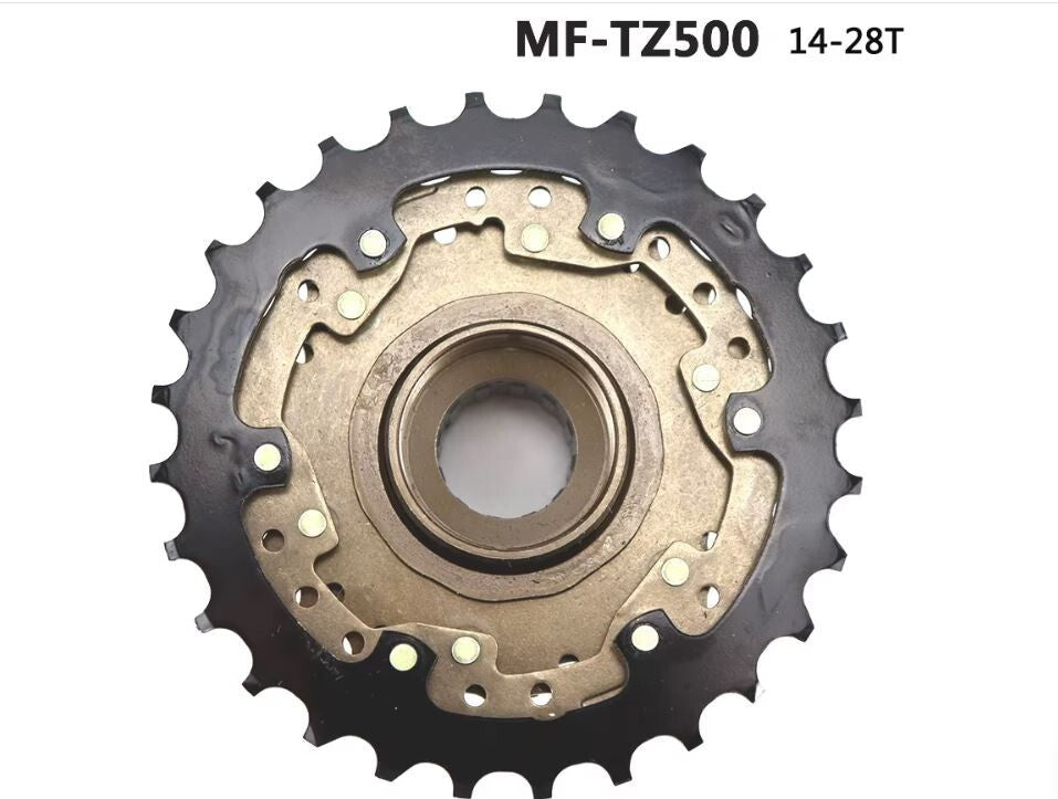 7-Speed Bicycle Cassette Freewheel 14-28T for MTB and Road Bikes