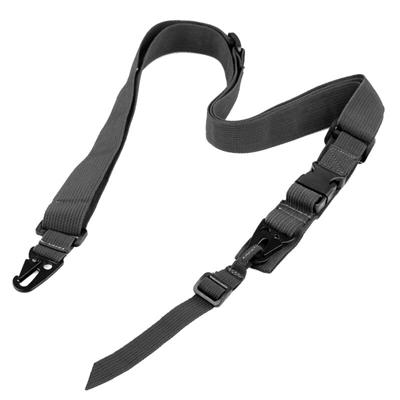 3 Point Rifle Sling with Quick Detach Mount - Adjustable Tactical Weapon Strap