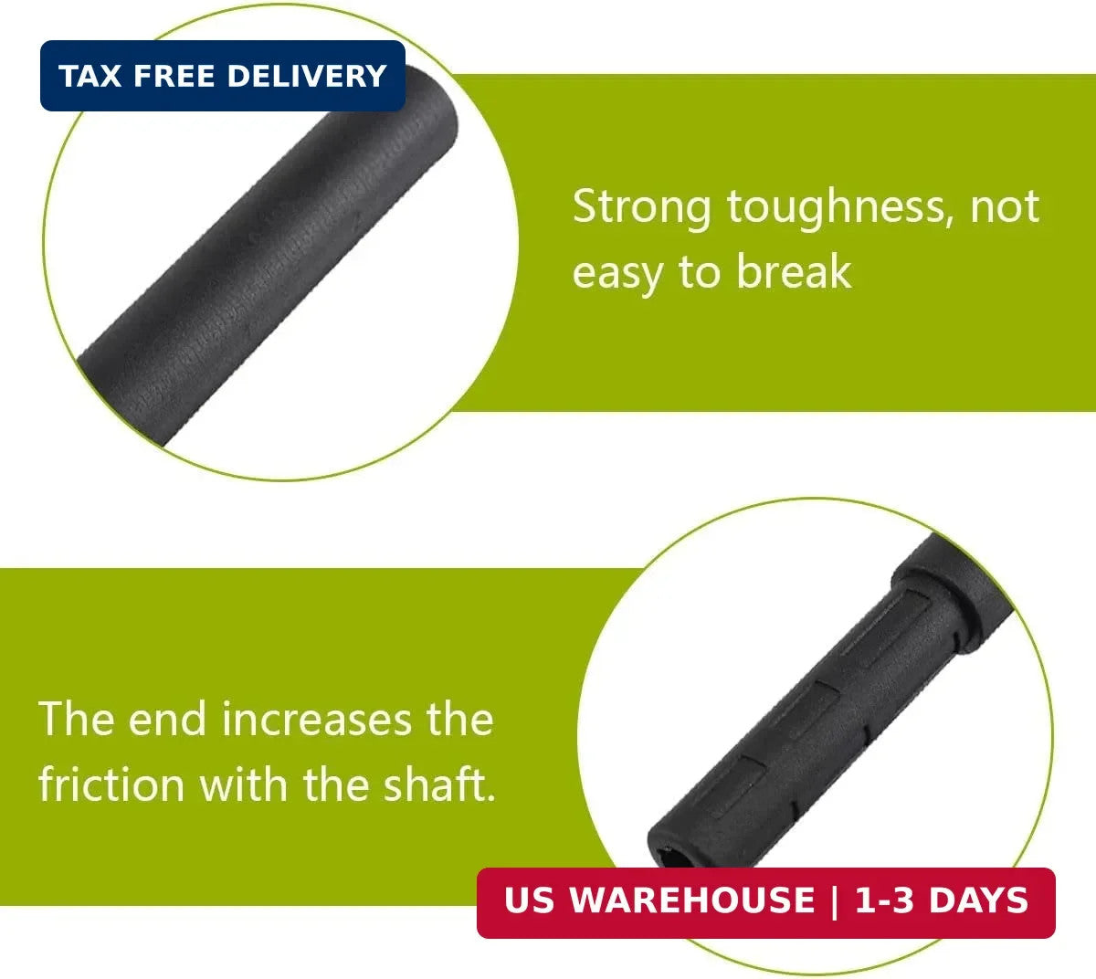 Golf Shaft Extender Carbon Fiber Extension for Iron Putter Driver - 3 Inch