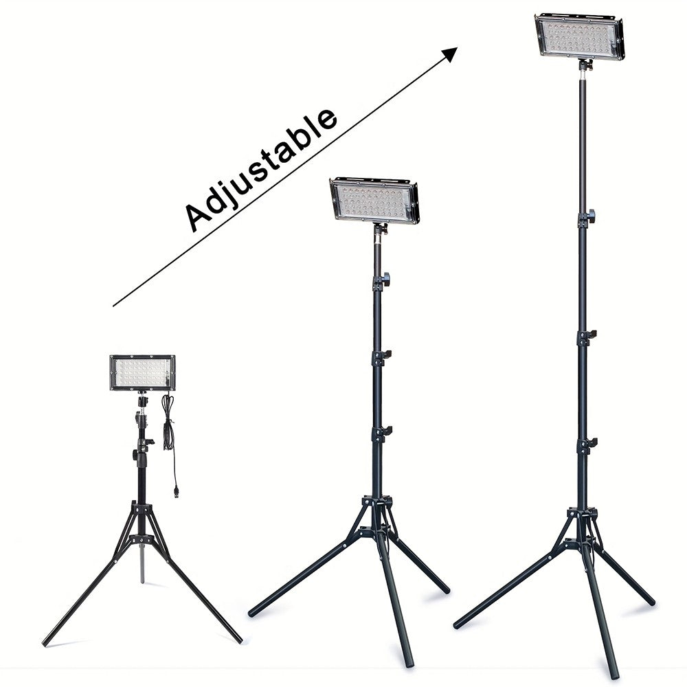 Outdoor Camping & Work LED Light with Telescoping Tripod - Super Bright