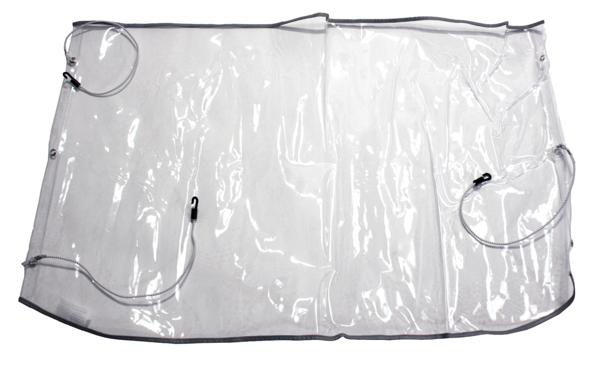 Portable Foldable Golf Cart Windshield - Universal Rain & Wind Protection