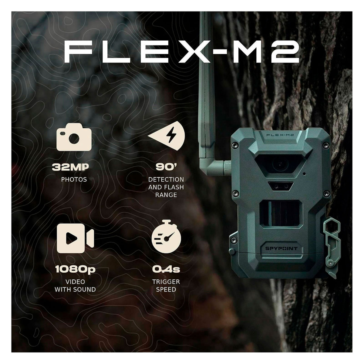 Trail Camera with 32MP HD Photos and LTE Auto-Connect Twin Pack