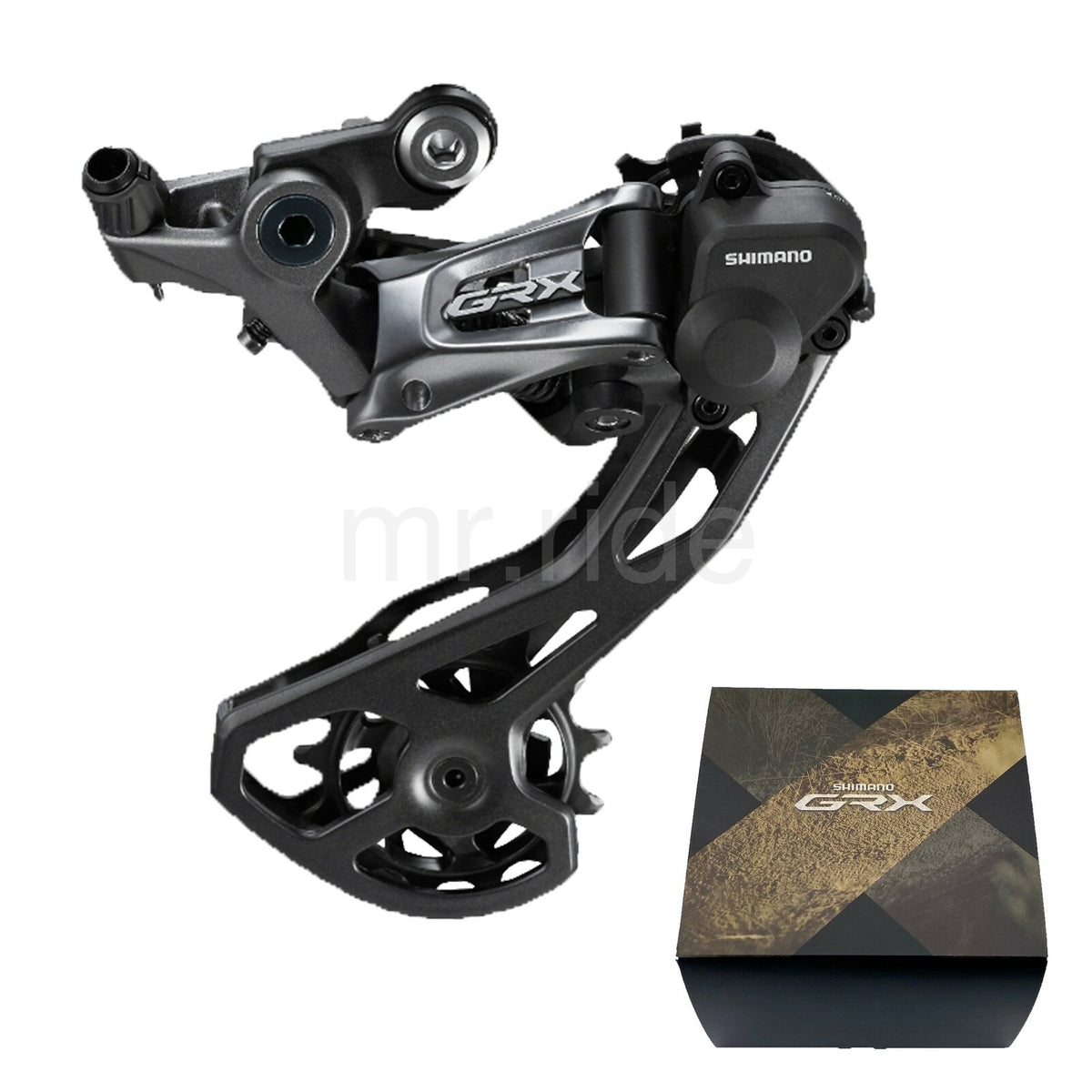 Shimano GRX RD-RX810 11-Speed Bicycle Rear Derailleur with Shadow RD+ Max 34T