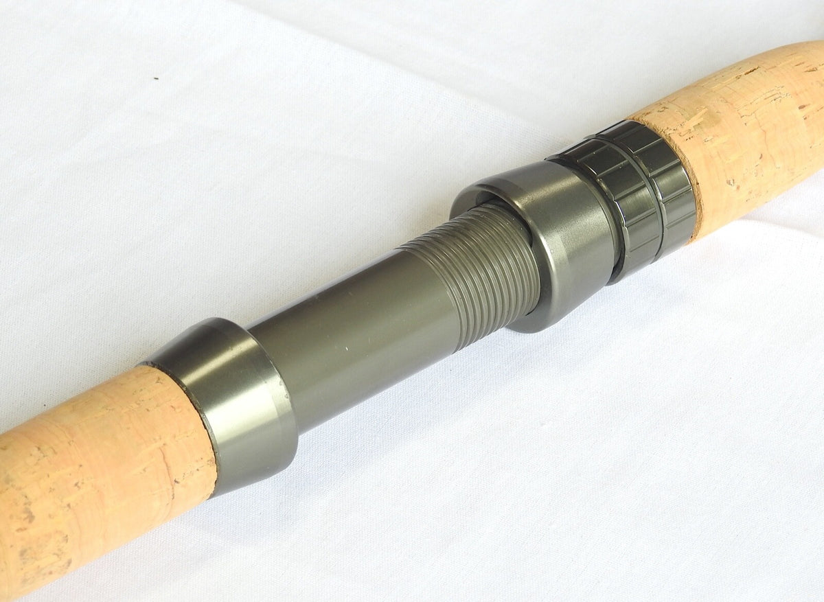 8ft Long Casting Catfish Fishing Rod with Glow Tip and Cork Handle