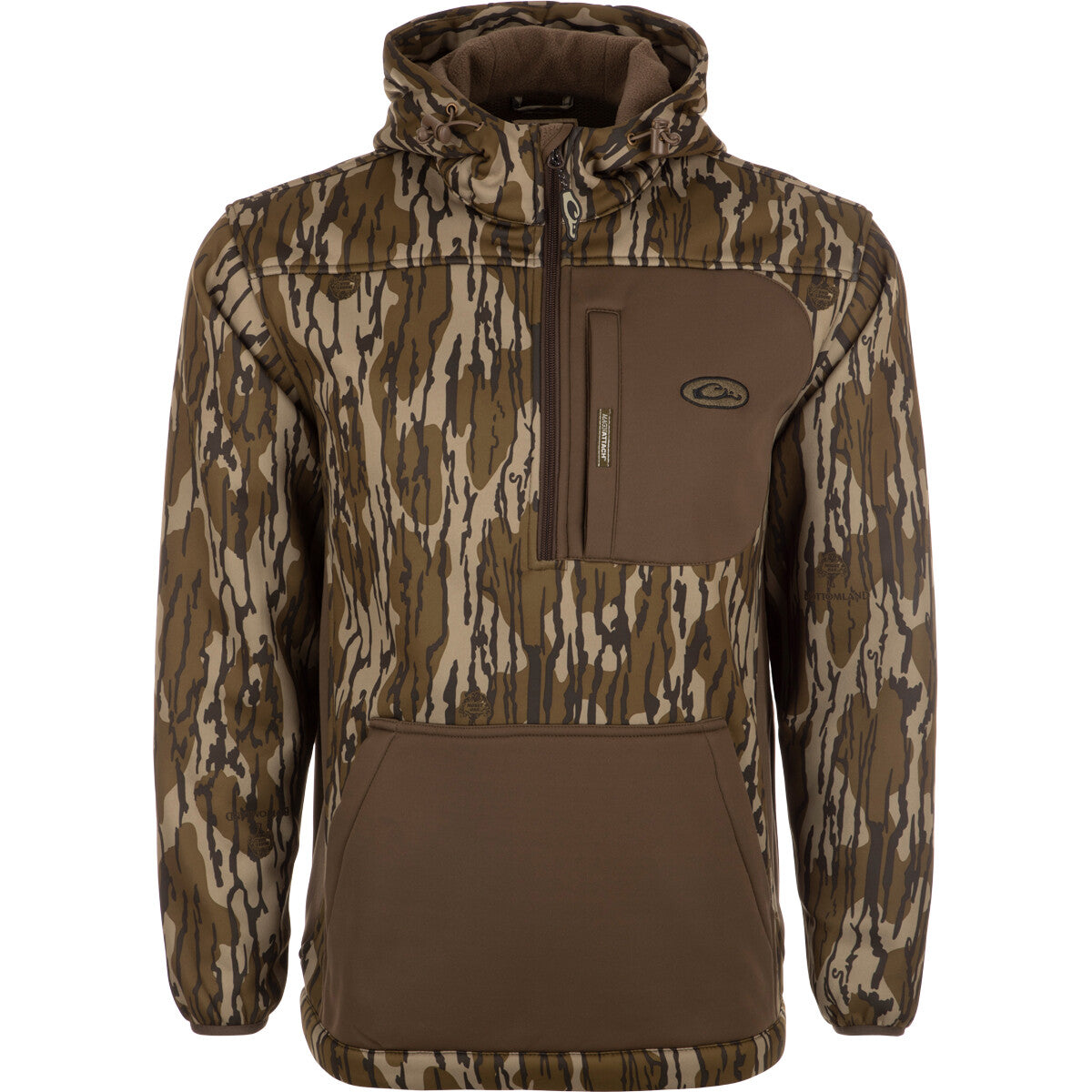 Waterfowl Hunting Hoodie with Kangaroo Pouch - Breathable Polyester