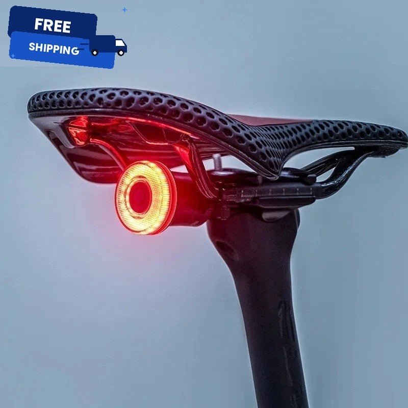 USB Rechargeable Waterproof Bike Tail Light - Rear Bicycle Lamp