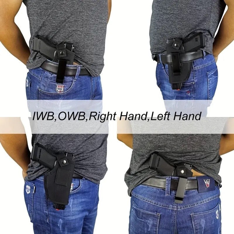 Gun Holster for Ruger LCP 380 Nylon Ambidextrous Pistol Carry Case