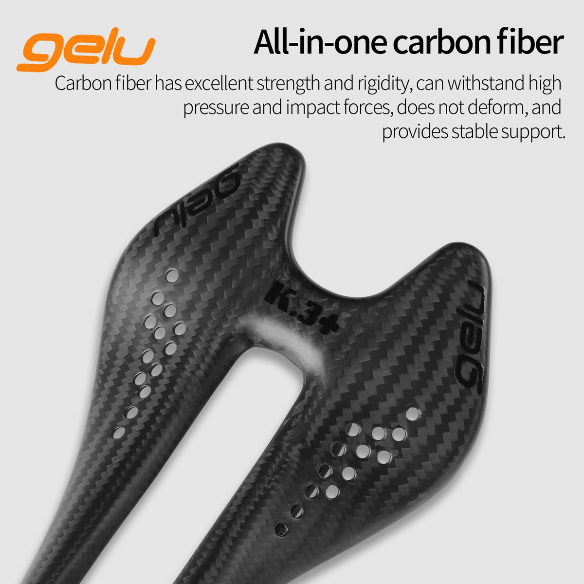 Ultralight Carbon Road Bike Saddle Racing Seat Breathable 55g