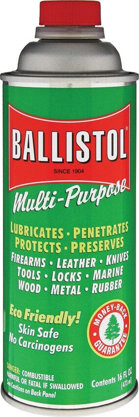 Ballistol 16oz Eco-Friendly Cleaner and Lubricant for Tools, Leather, Marine, and More