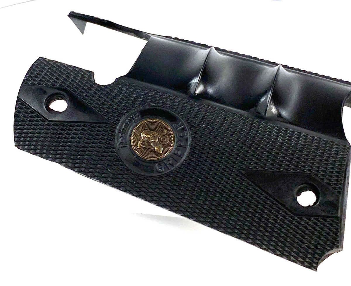 Pachmayr 1911 Gov't Signature Wrap-Around Rubber Grip with Finger Grooves