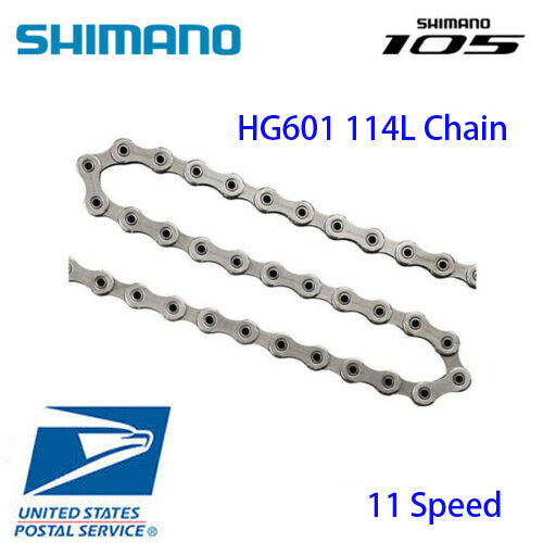 Shimano 11 Speed Bicycle Chain CN-HG601 118 Links Road Bike Drivetrain