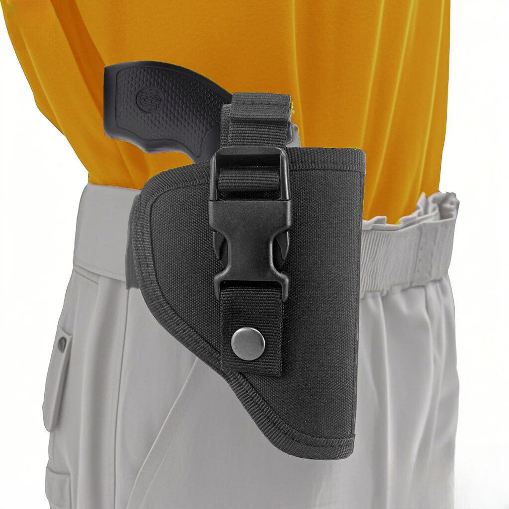 Tactical OWB Revolver Holster for .22, .38, .357 Snub Nose 2" Revolvers