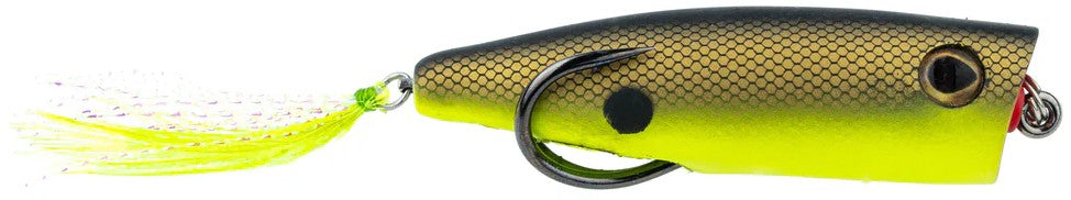 Fishing Topwater Popper Lure - 3/8 oz Snag Proof Zoo Pop Variety Pack
