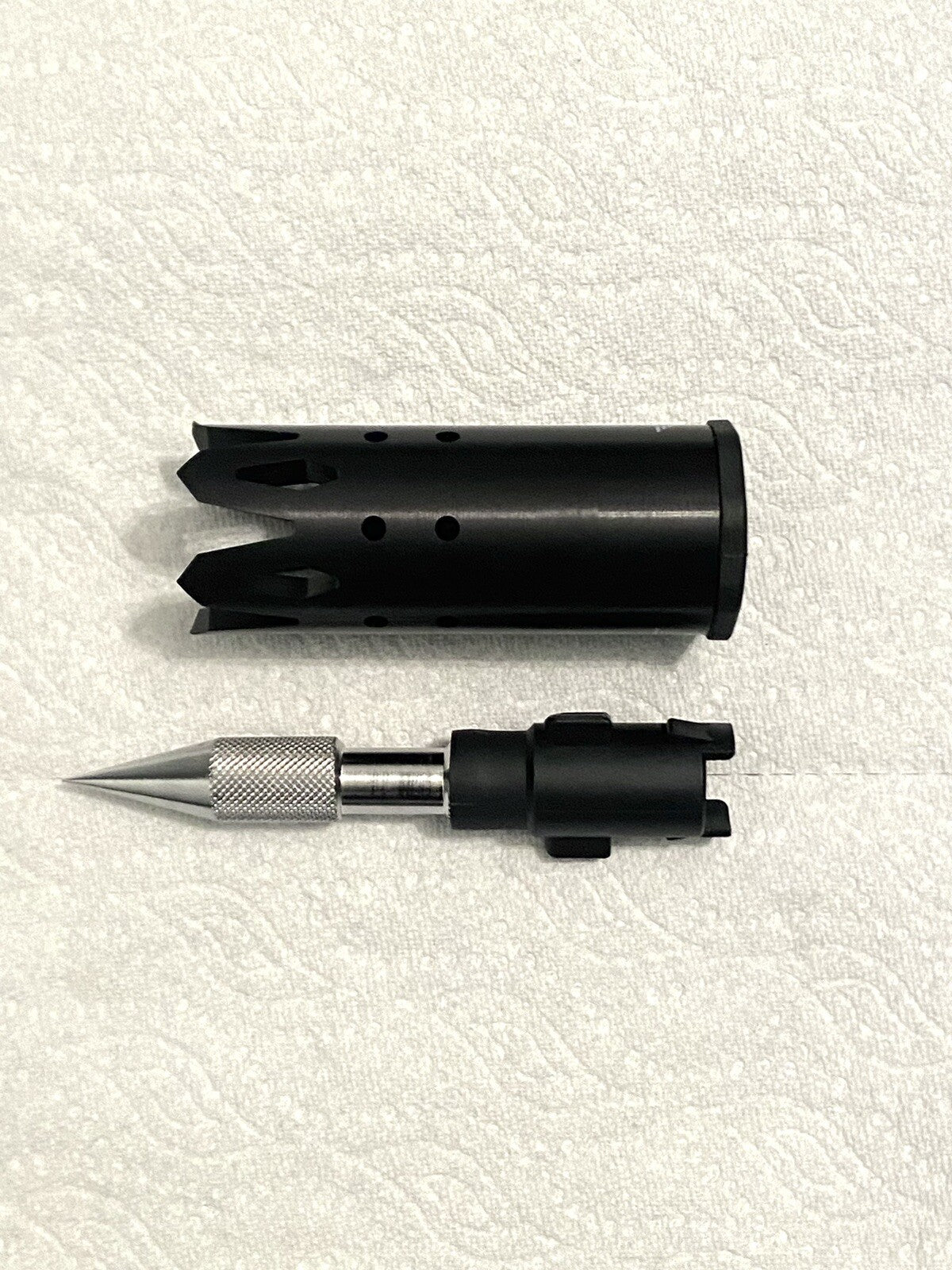 Glass Breaker and Bayonet Spike Combo Set - Aluminum & Stainless Steel
