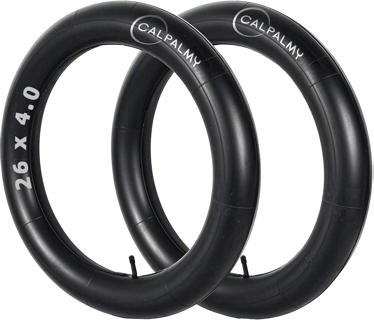 26x4 Inch Fat Bike Inner Tube - Heavy-Duty 2 Pack for Mountain & Electric Bikes
