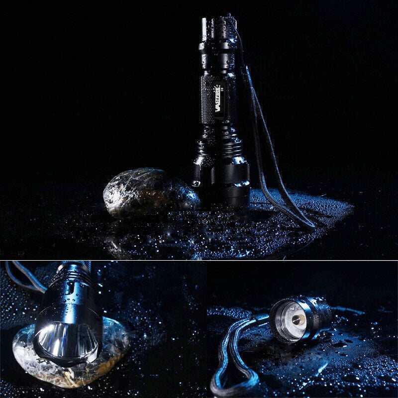 LED Predator Hunting Flashlight with Mount Set for Hog Coyote Varmint