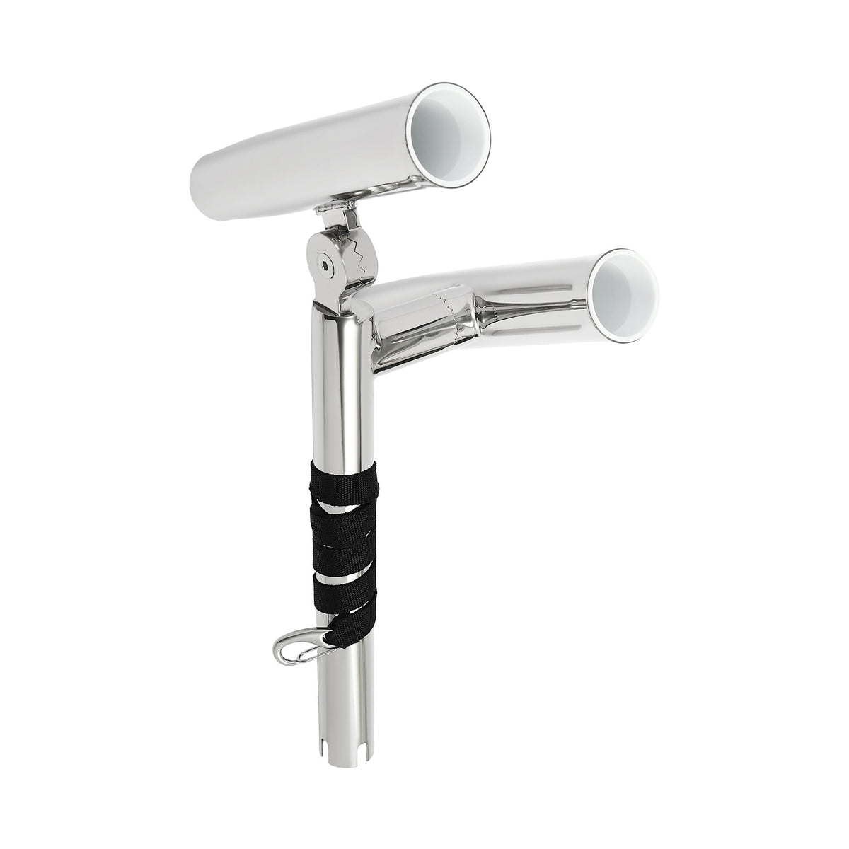 Adjustable Double Angle Stainless Steel Fishing Rod Holder for Boat Outrigger