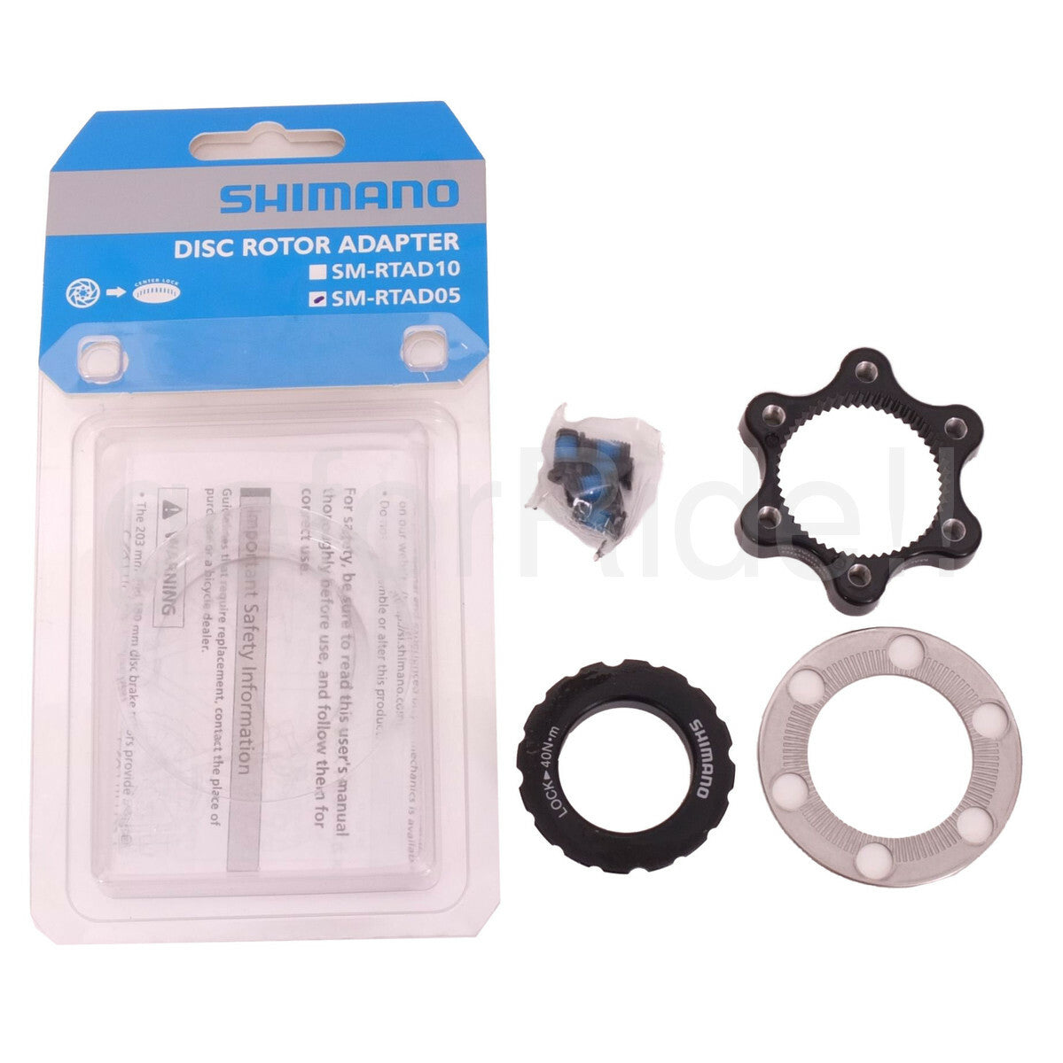 Bike Disc Brake Rotor Adapter for Center Lock to 6 Bolt Shimano SM-RTAD05