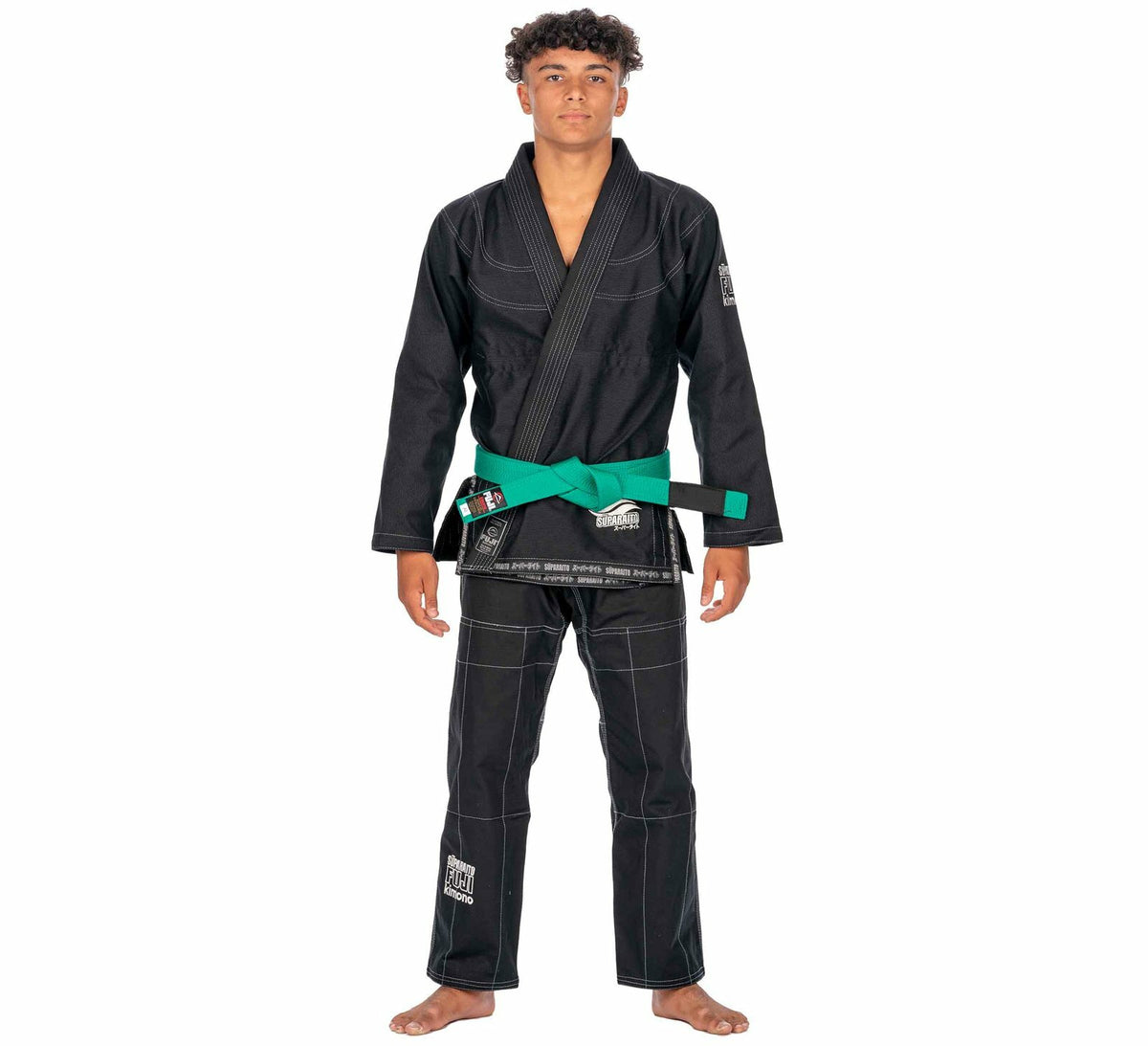 Kids Brazilian Jiu Jitsu Gi Lightweight Suparaito BJJ Uniform - Multiple Sizes