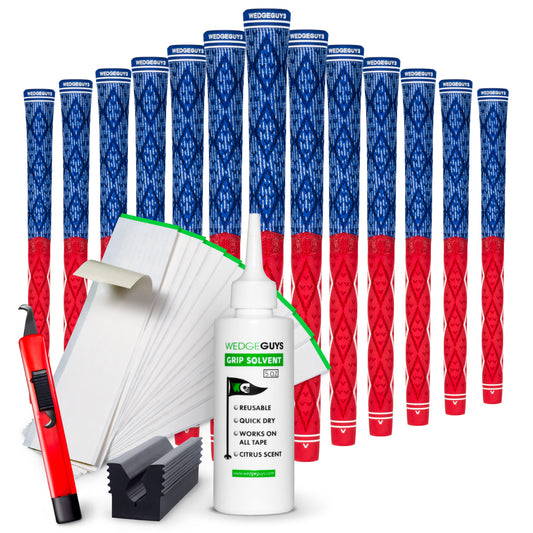 Golf Grip Kit - Diamond Hybrid Traction Cord & Rubber Grip Pack