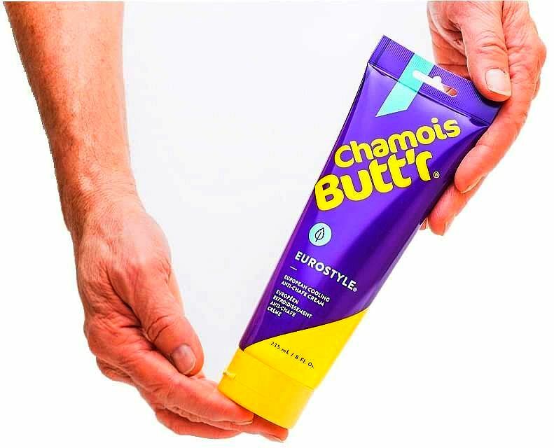Cooling Chamois Butt'r Bike Cycling Shorts Cream 4-Pack 8oz Tubes