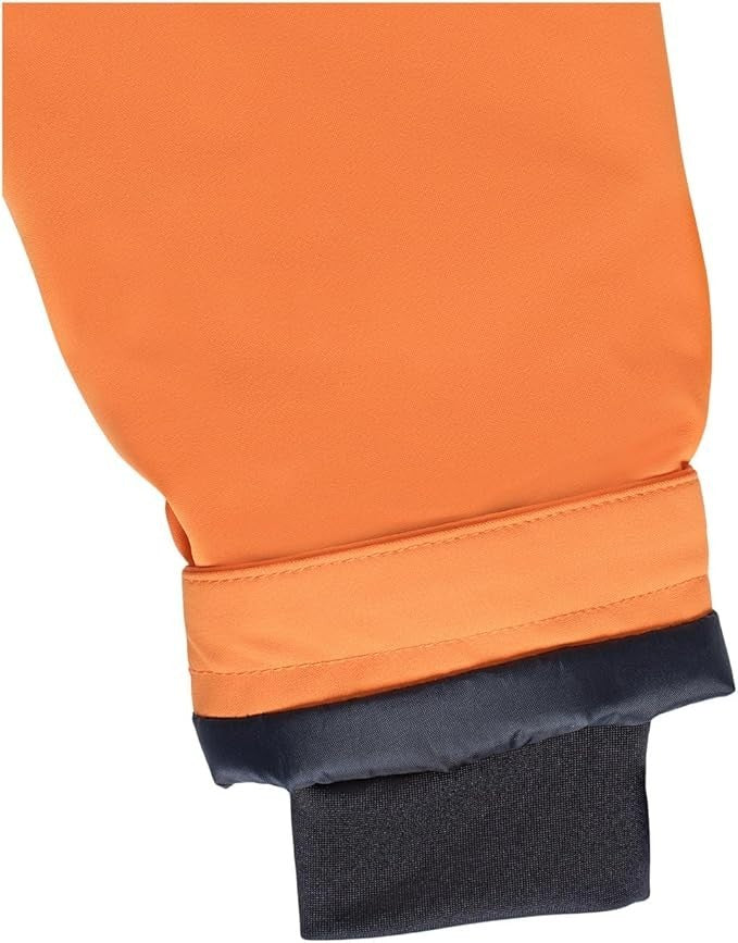 Kids Snow Suit Waterproof Winter Outerwear Size 6 Orange & Black