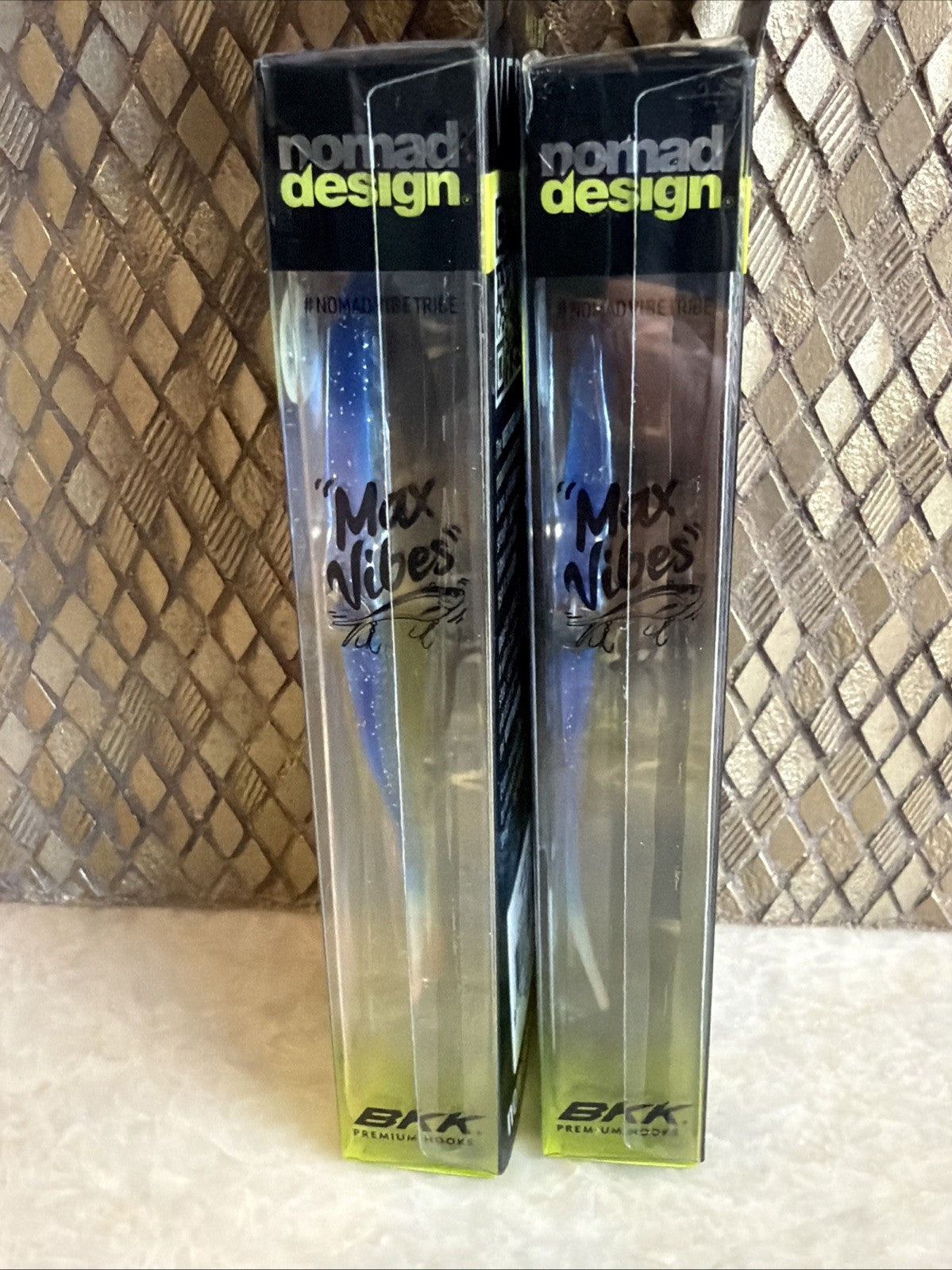 2 Pack Soft Vibe Crankbaits for Freshwater Fishing - Nomad Design