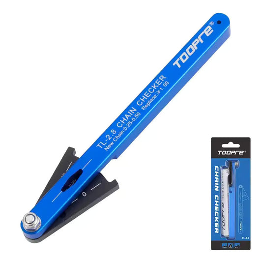 Bike Chain Wear Indicator Gauge Tool Aluminum Alloy Bicycle Chain Checker