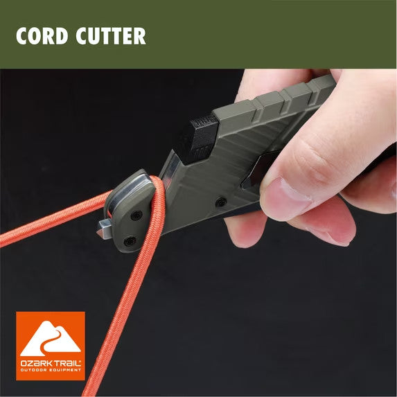 7-in-1 Stainless Steel Multitool Knife with Screwdriver for Camping & Outdoors
