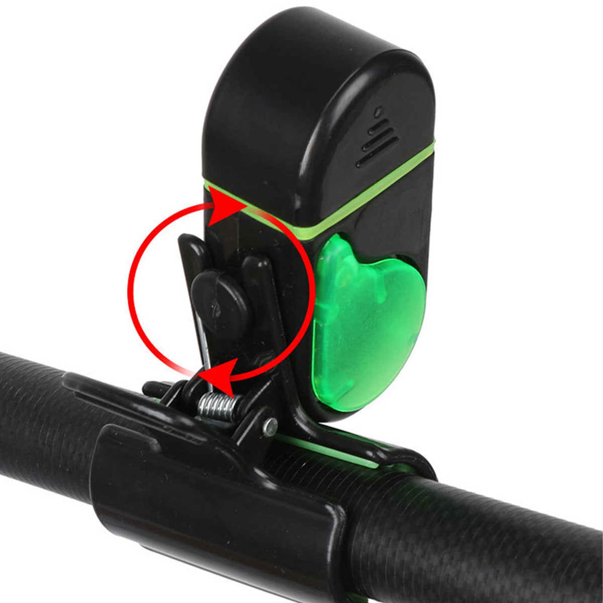 4 Pack Electronic Fishing Bite Alarms with LED Light and Sound Alert