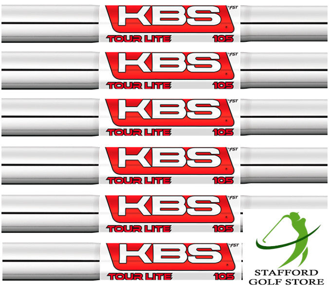 Golf Iron Shaft Set - Steel Parallel Tip Shafts for Custom Clubs