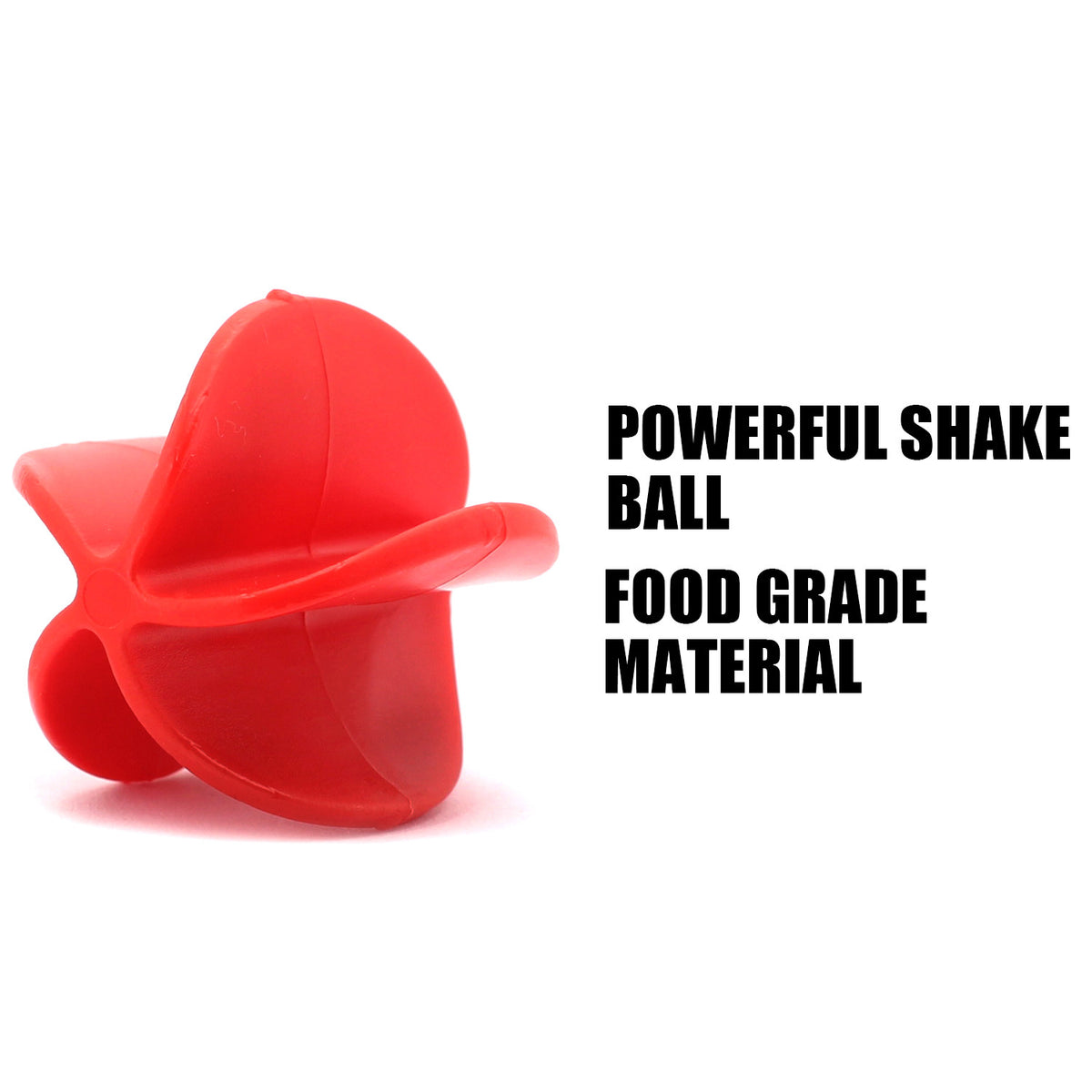 Auto Flip Lid Shaker Bottle for Protein Drinks and Smoothies - 24 oz